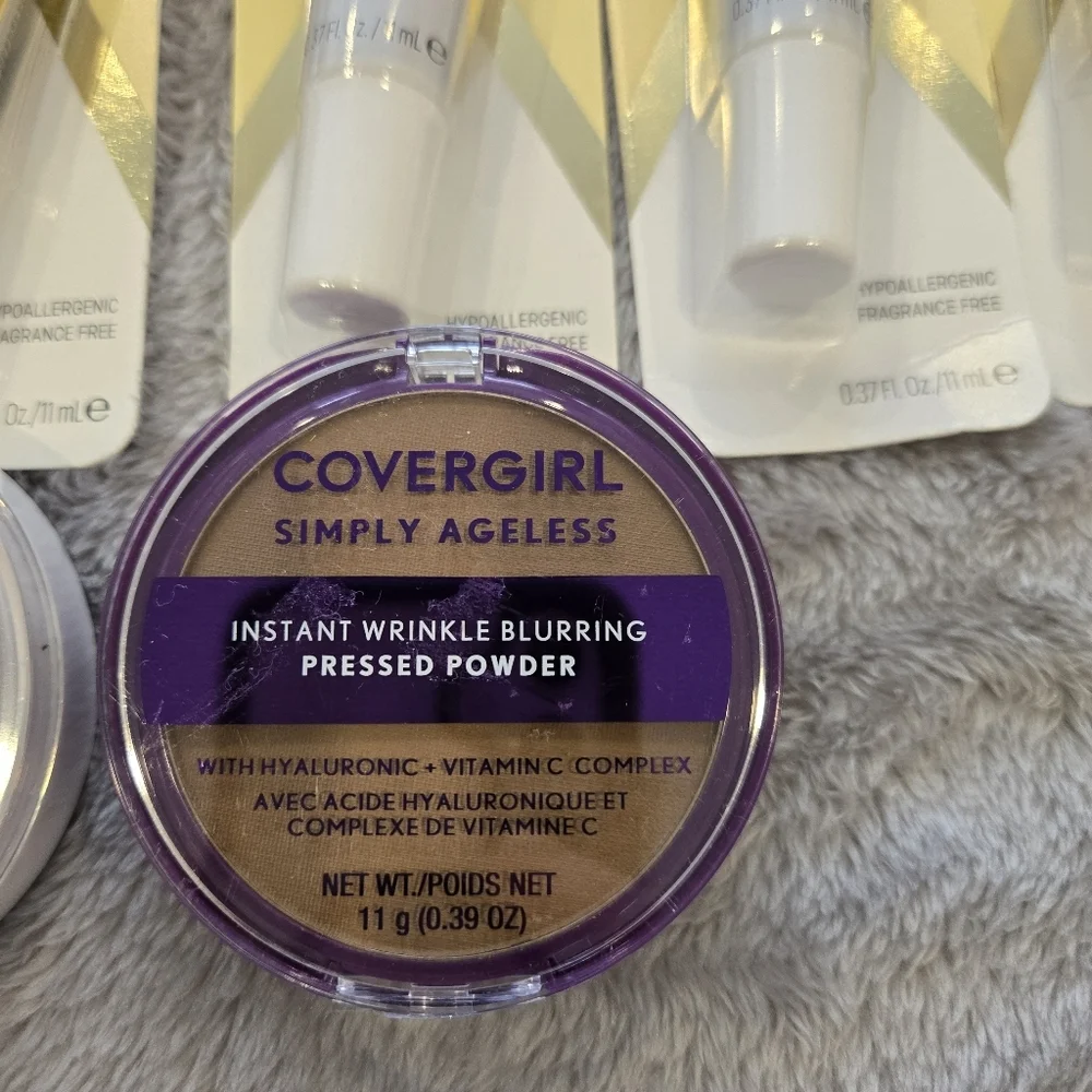 Lot Of 12 Piece Beauty Products - Covergirl Almay And Maybelline New